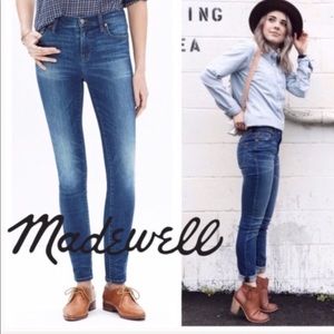 Madewell 9" High Riser Skinny Jeans